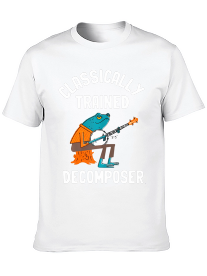 Camiseta Negra Clásicamente Entrenado Decompositor