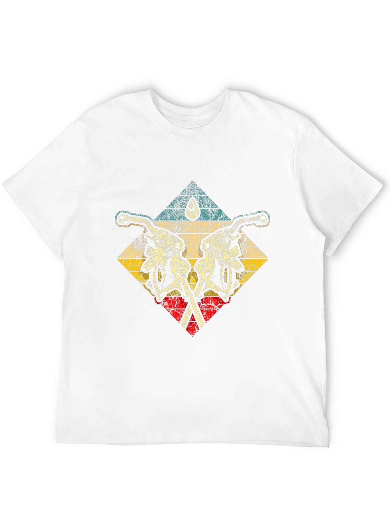 Camiseta Negra Retro Gasolinera