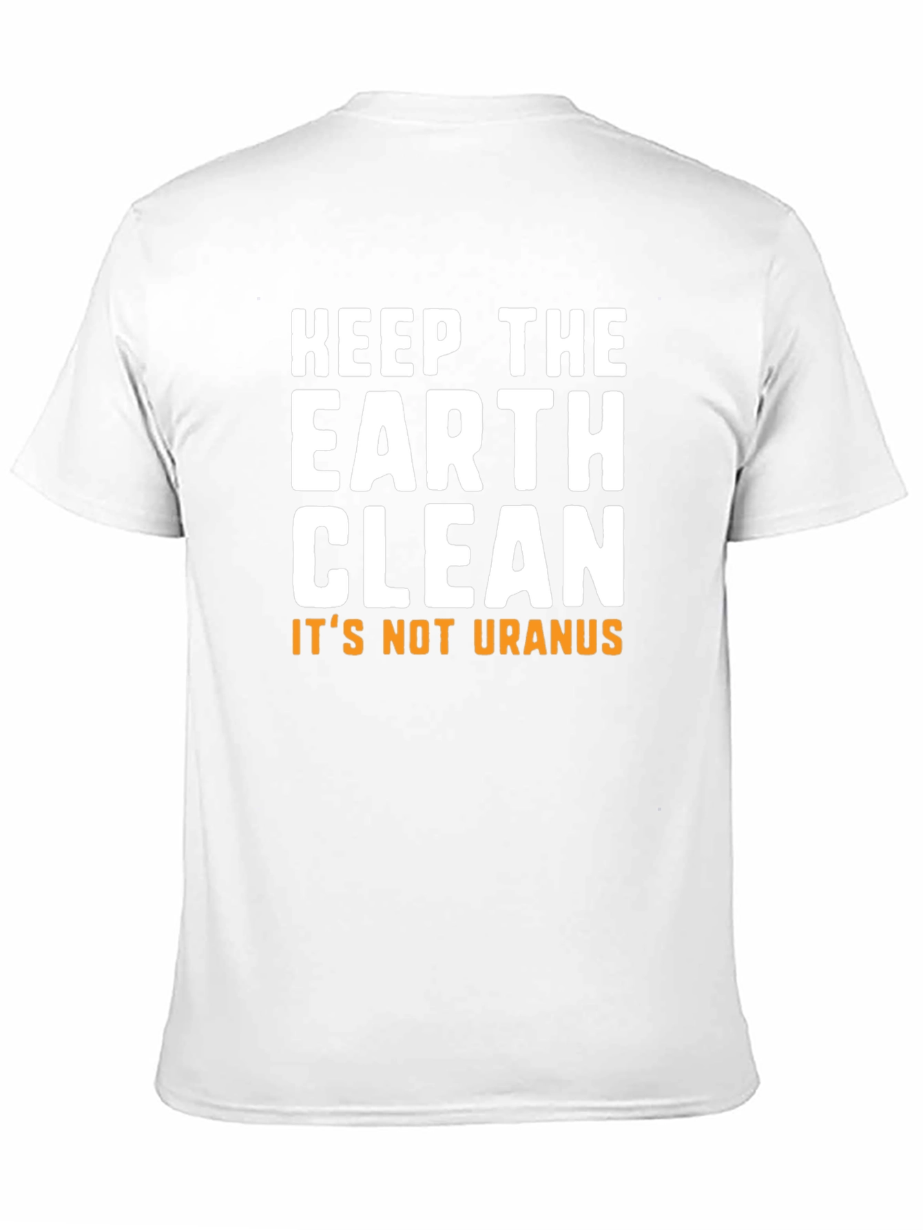 Camiseta Keep the Earth Clean Negra