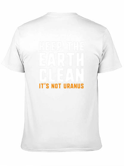 Camiseta Keep the Earth Clean Negra