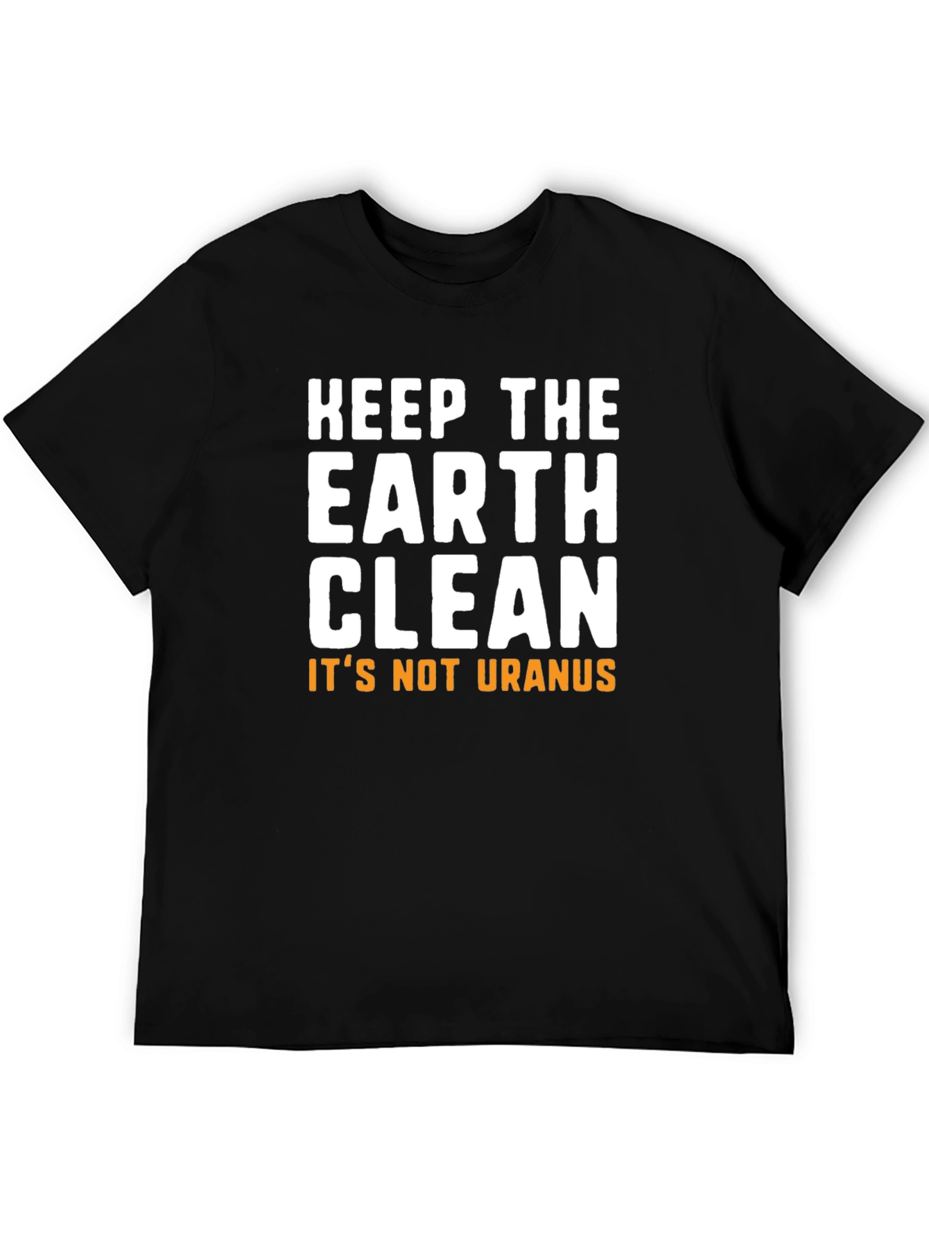 Camiseta Keep the Earth Clean Negra
