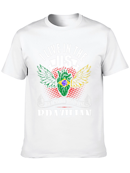 Camiseta Mi Corazón Brasileño