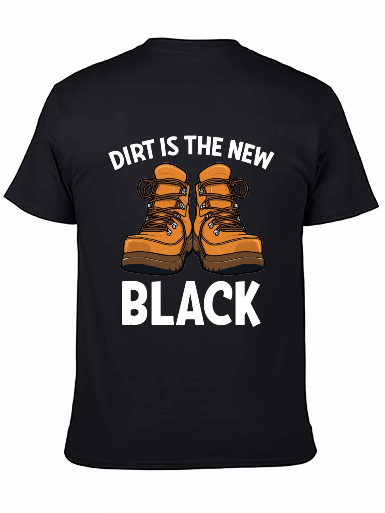 Camiseta Negra Dirt is the New Black