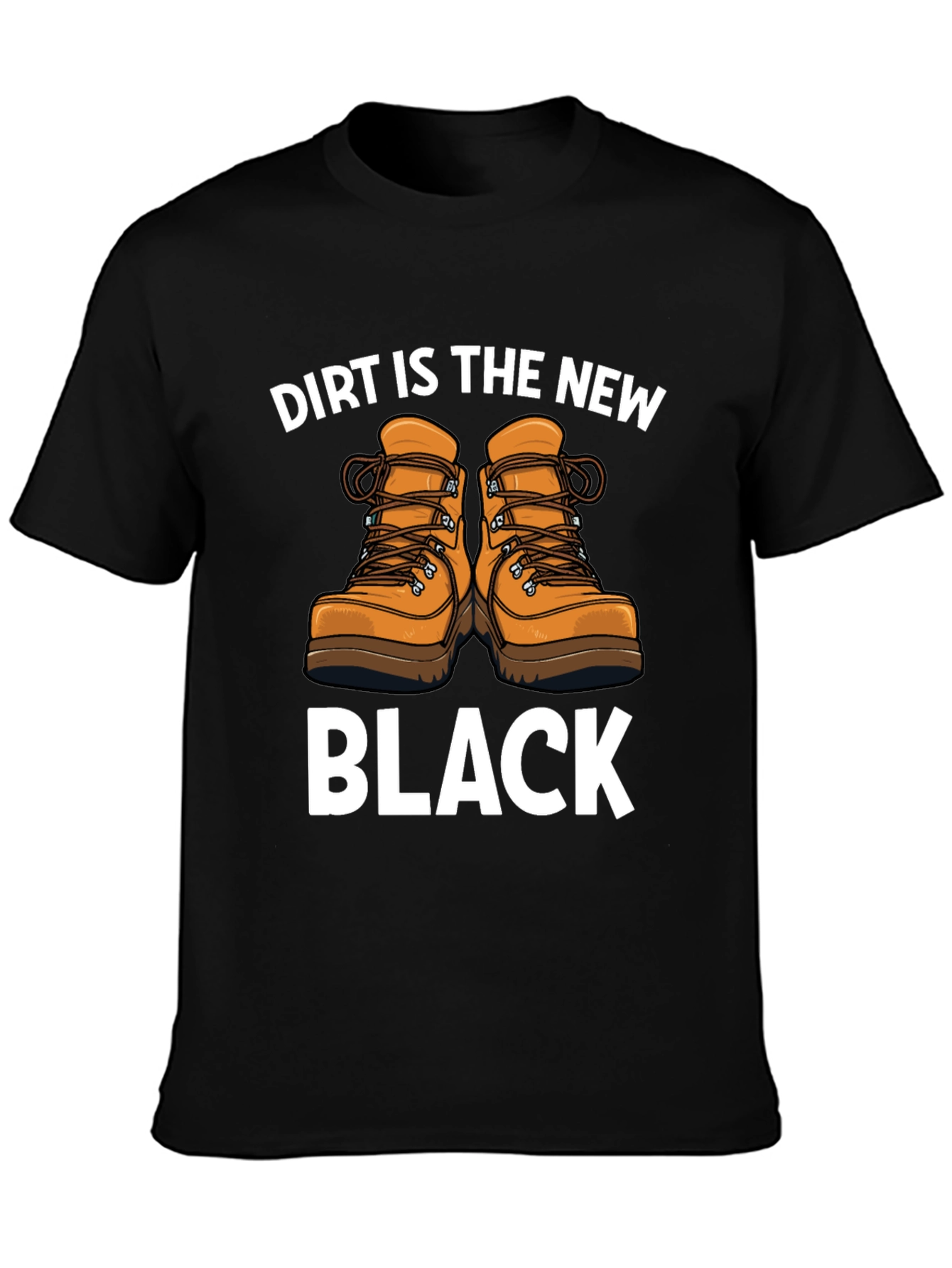 Camiseta Negra Dirt is the New Black
