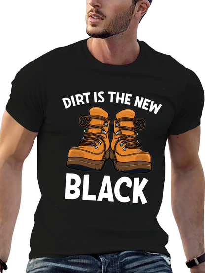 Camiseta Negra Dirt is the New Black