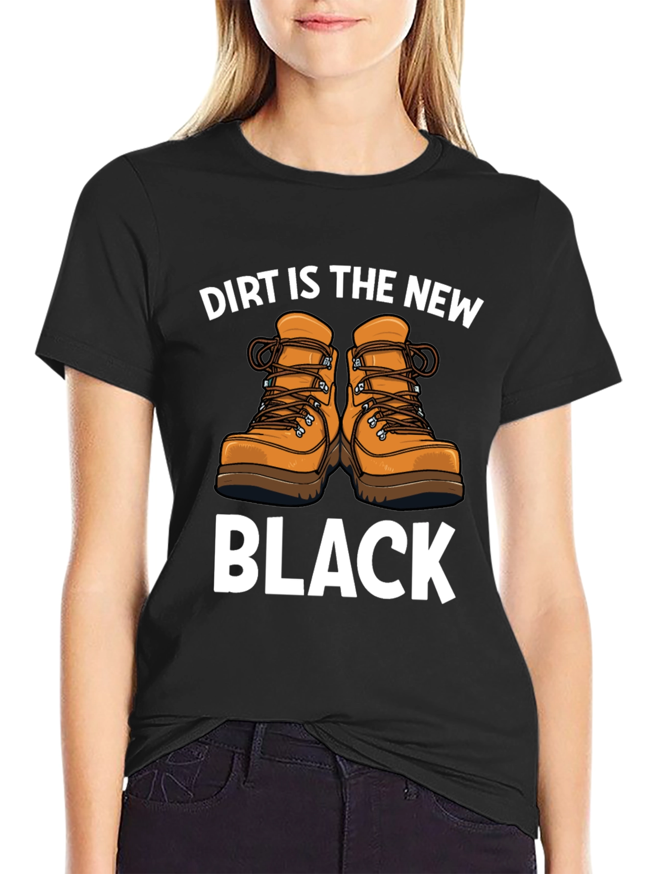 Camiseta Negra Dirt is the New Black