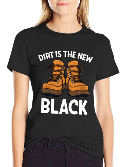 Camiseta Negra Dirt is the New Black