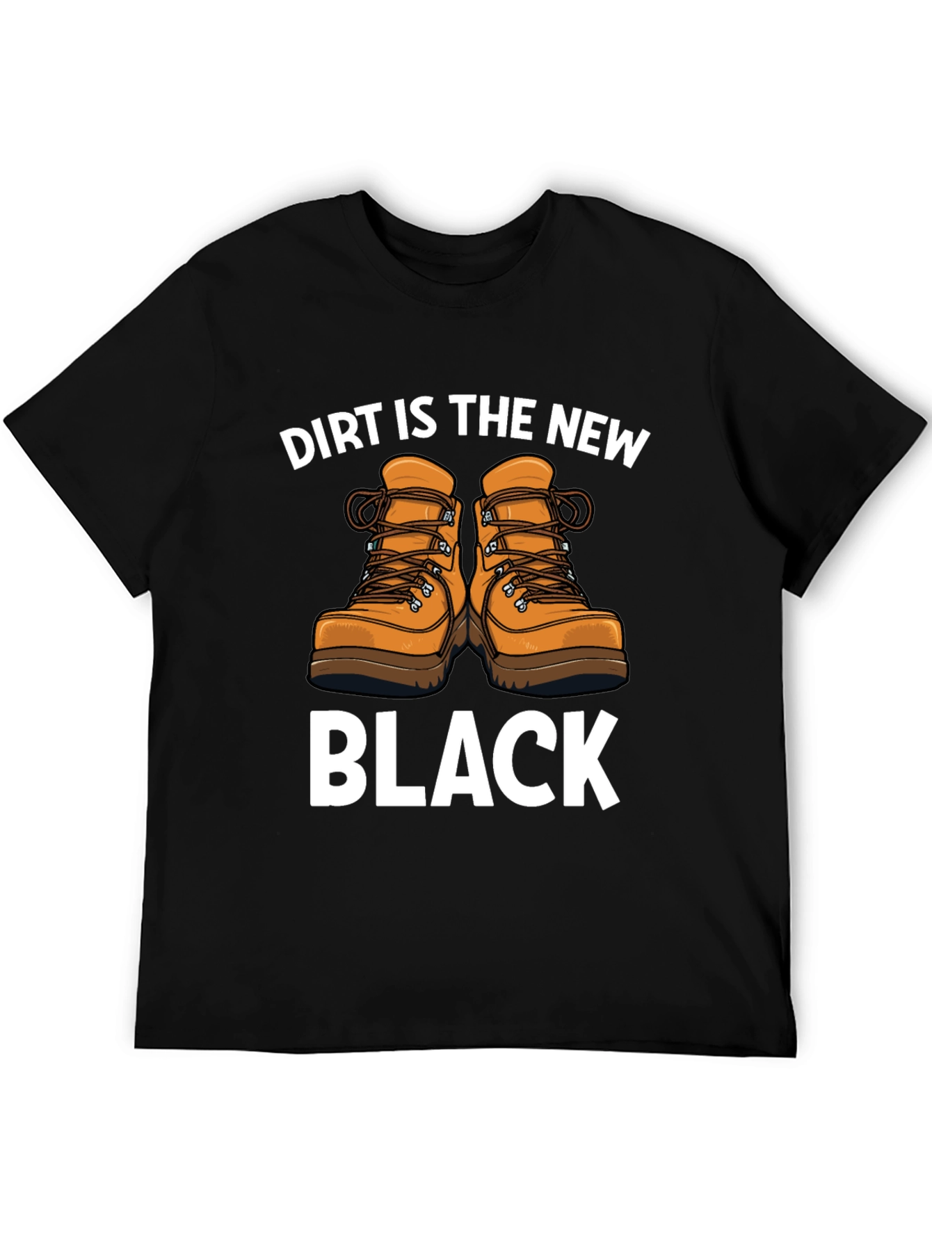 Camiseta Negra Dirt is the New Black