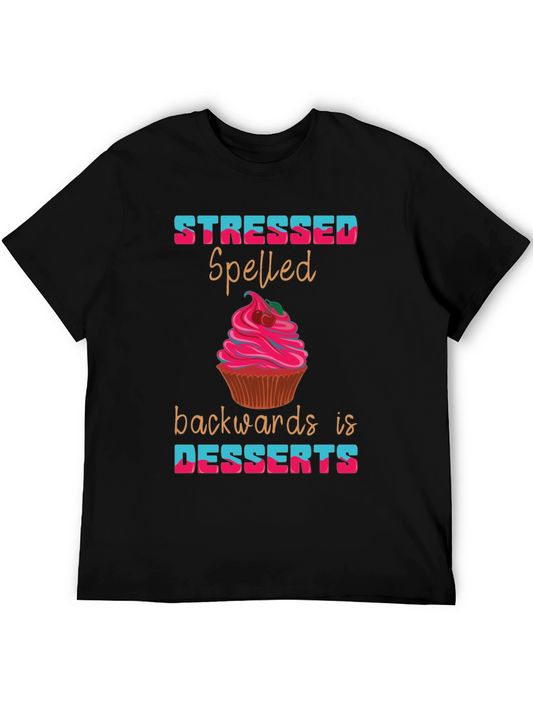 Camiseta Stressed - Desserts