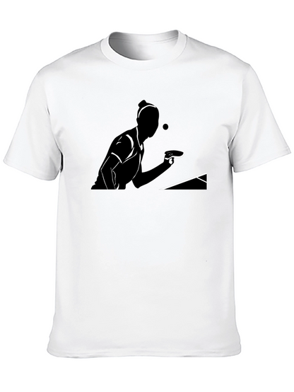 Camiseta Negra de Tenis de Mesa