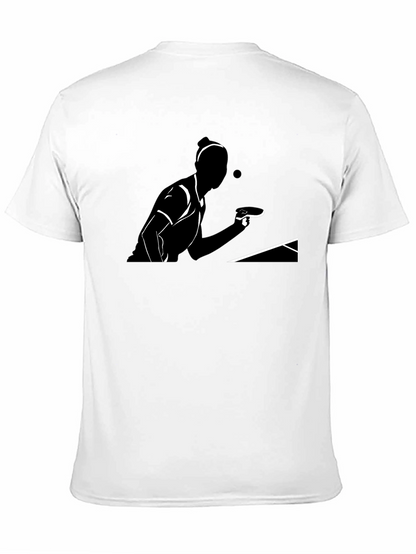 Camiseta Negra de Tenis de Mesa