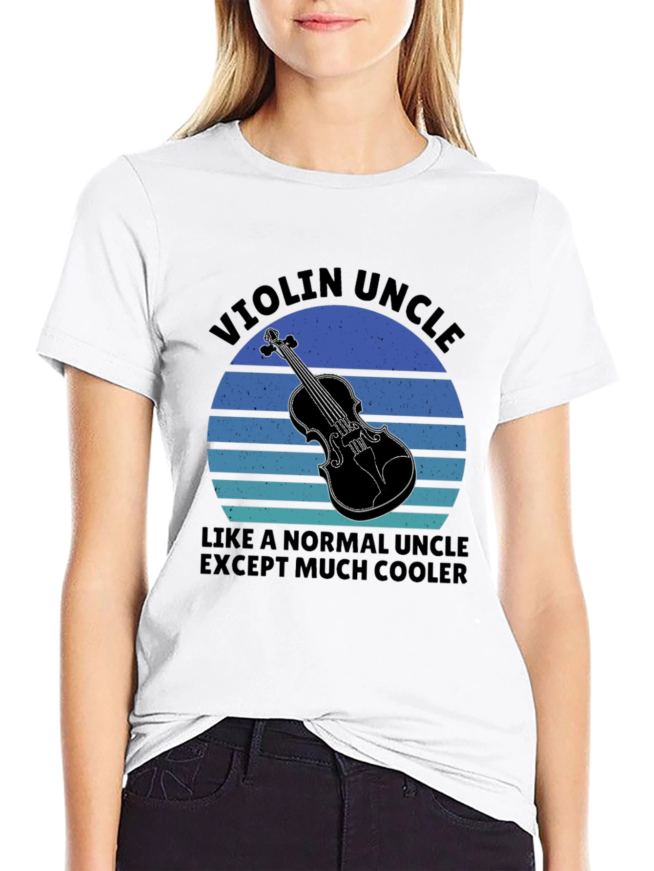 Camiseta Tío Violinista Genial