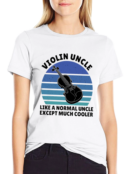 Camiseta Tío Violinista Genial