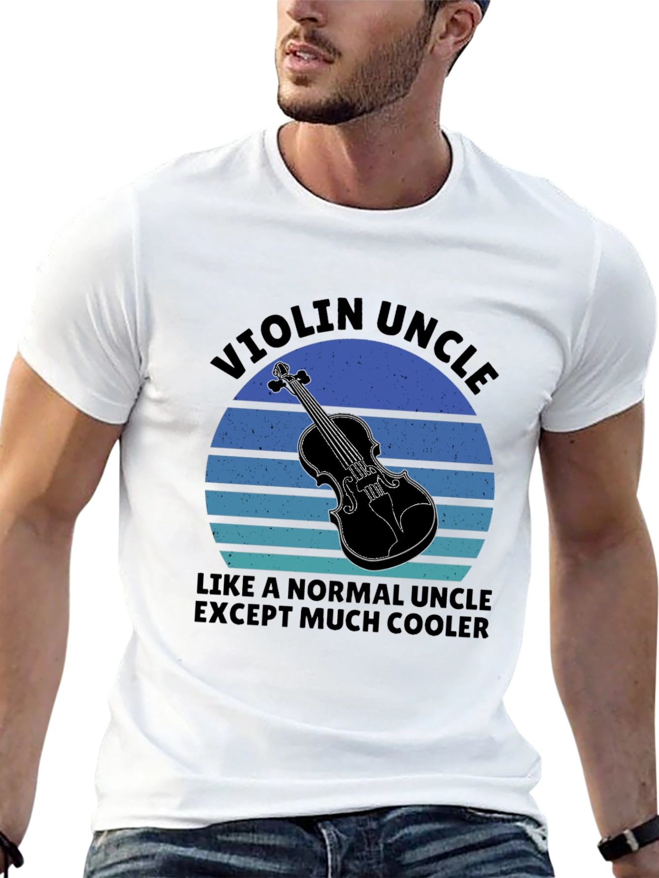 Camiseta Tío Violinista Genial