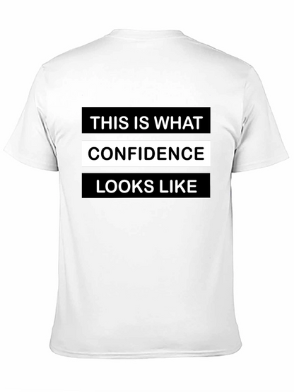 Camiseta Negra: Confianza Impresa