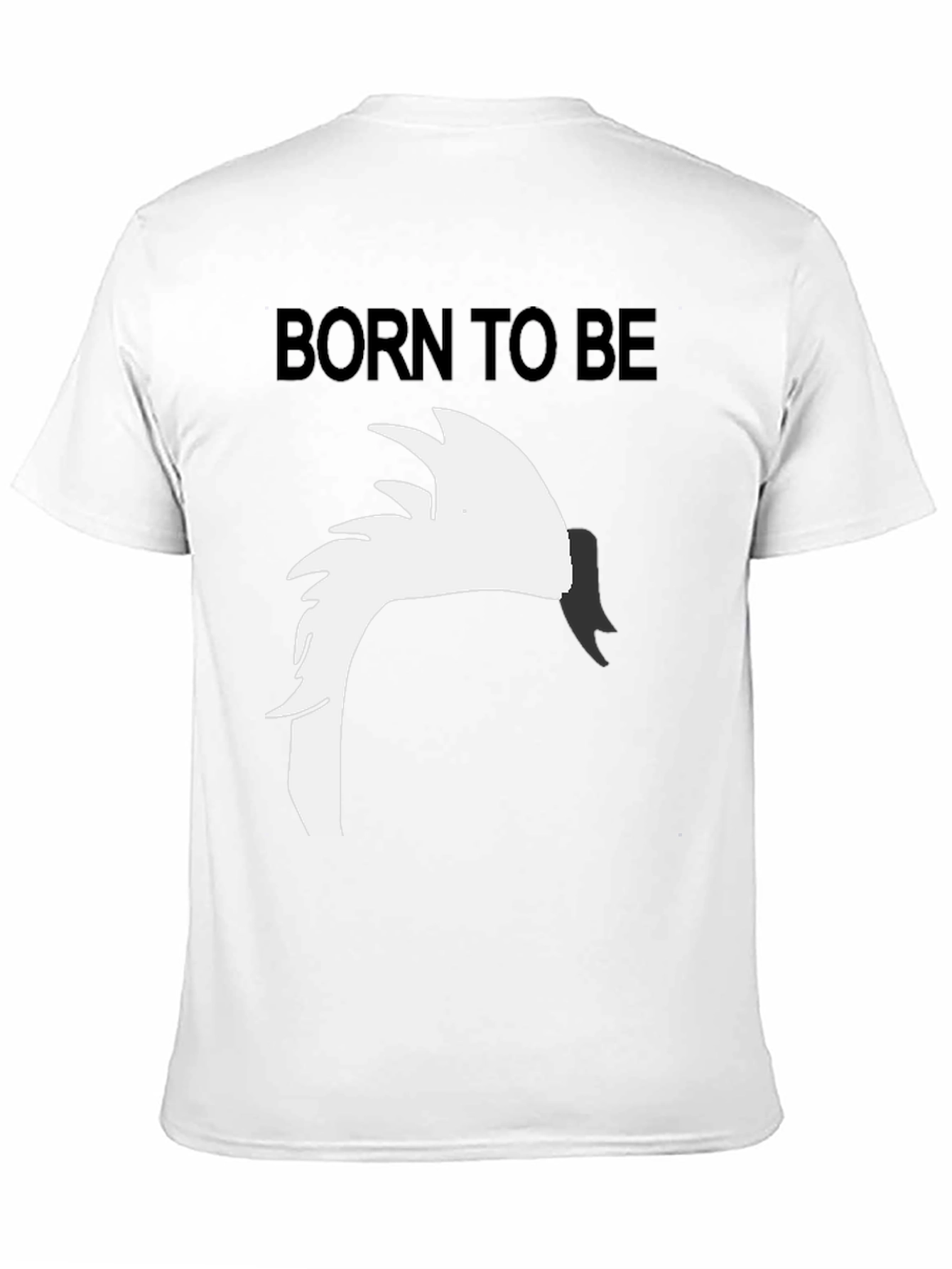 Camiseta Negra Nacido para ser Cisne