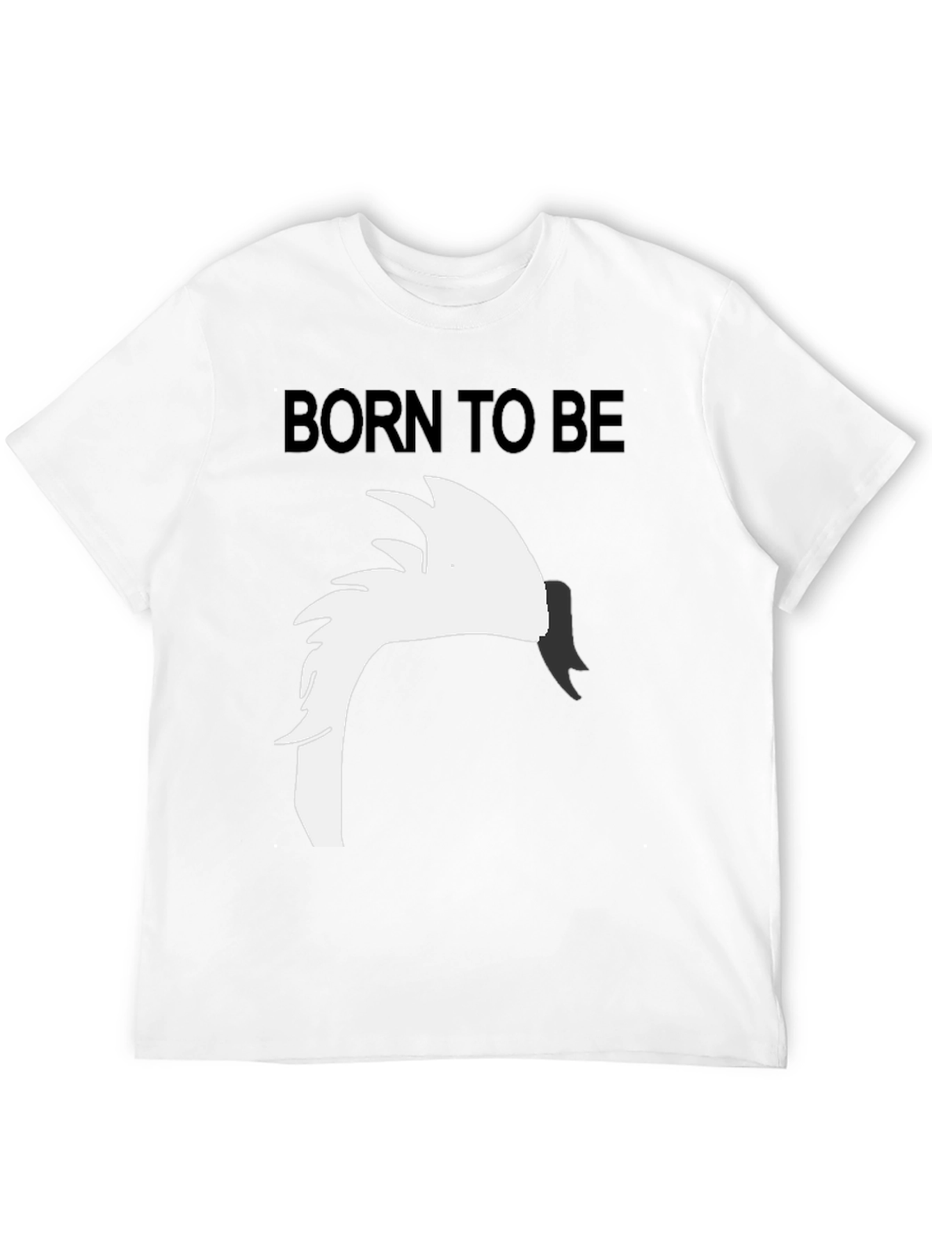 Camiseta Negra Nacido para ser Cisne