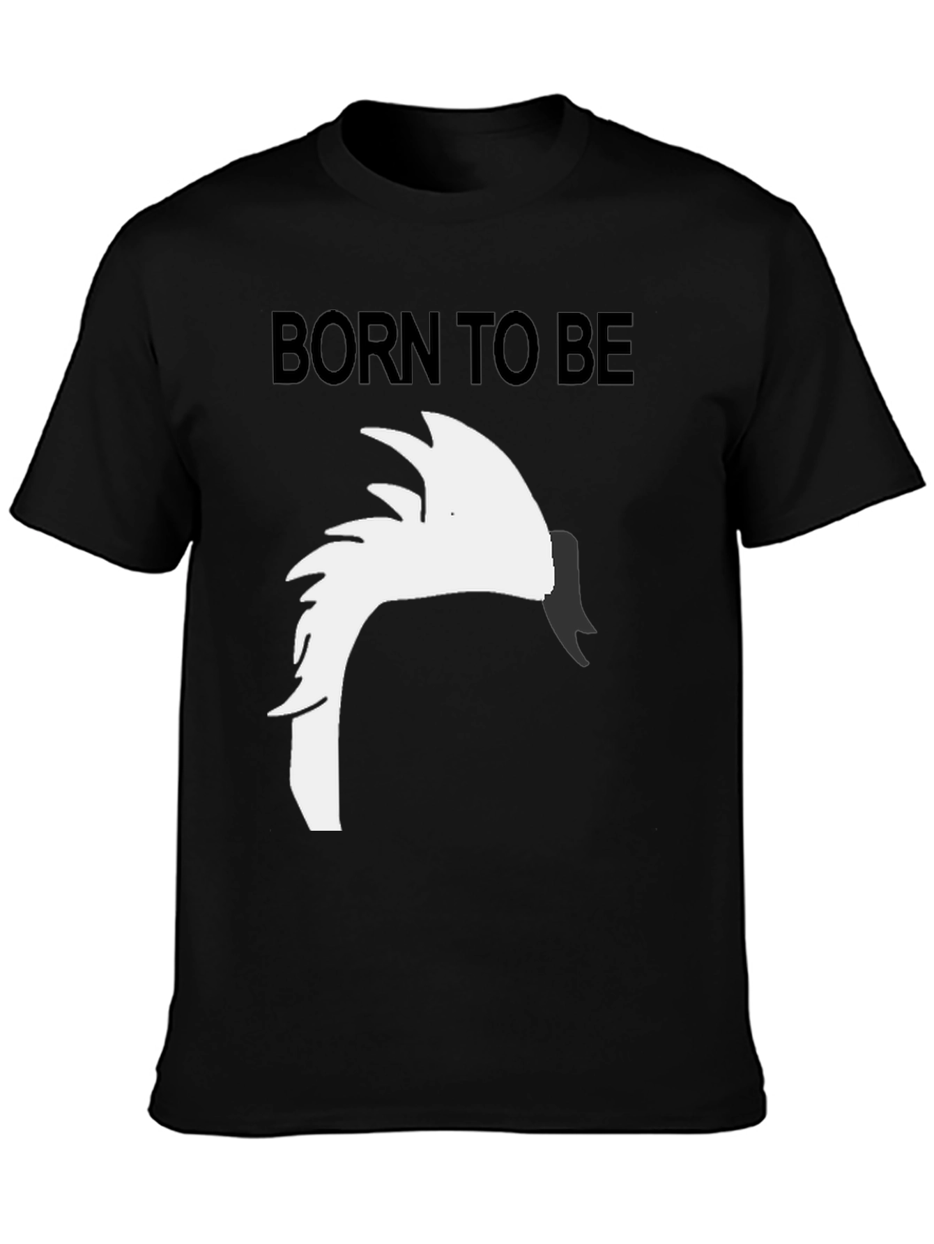 Camiseta Negra Nacido para ser Cisne