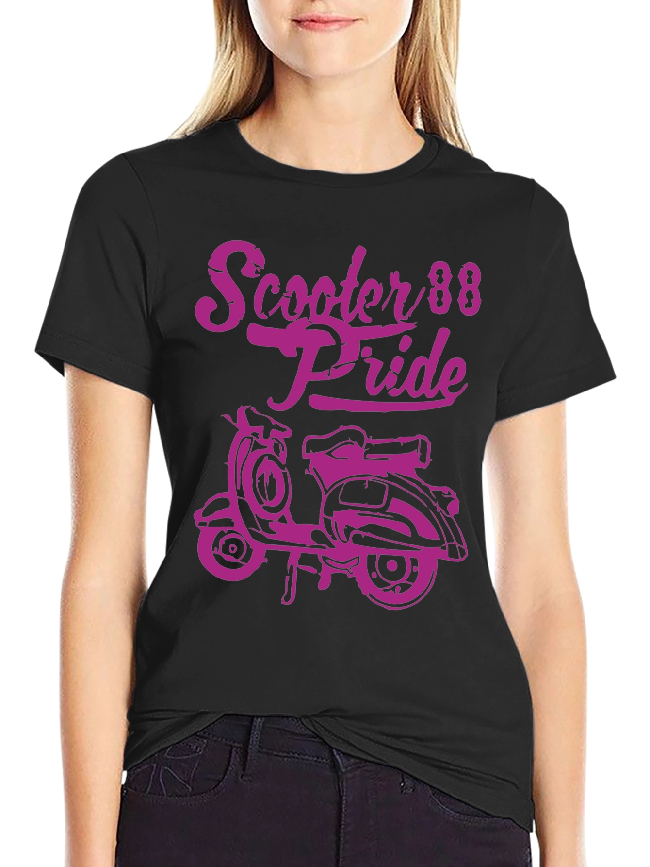 Camiseta Scooter Pride 88 Negra