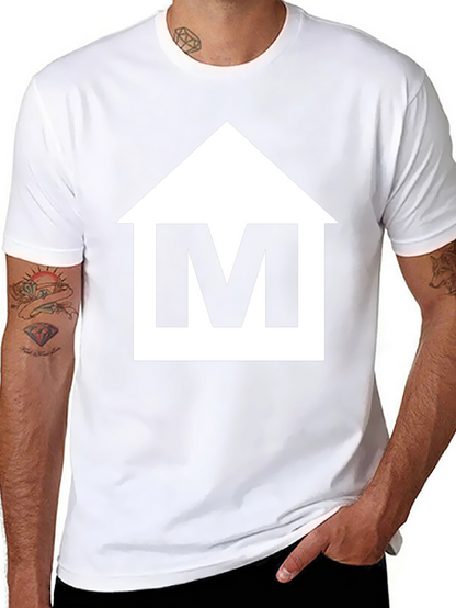 Camiseta Negra con Logo M Casa - Estilo Casual