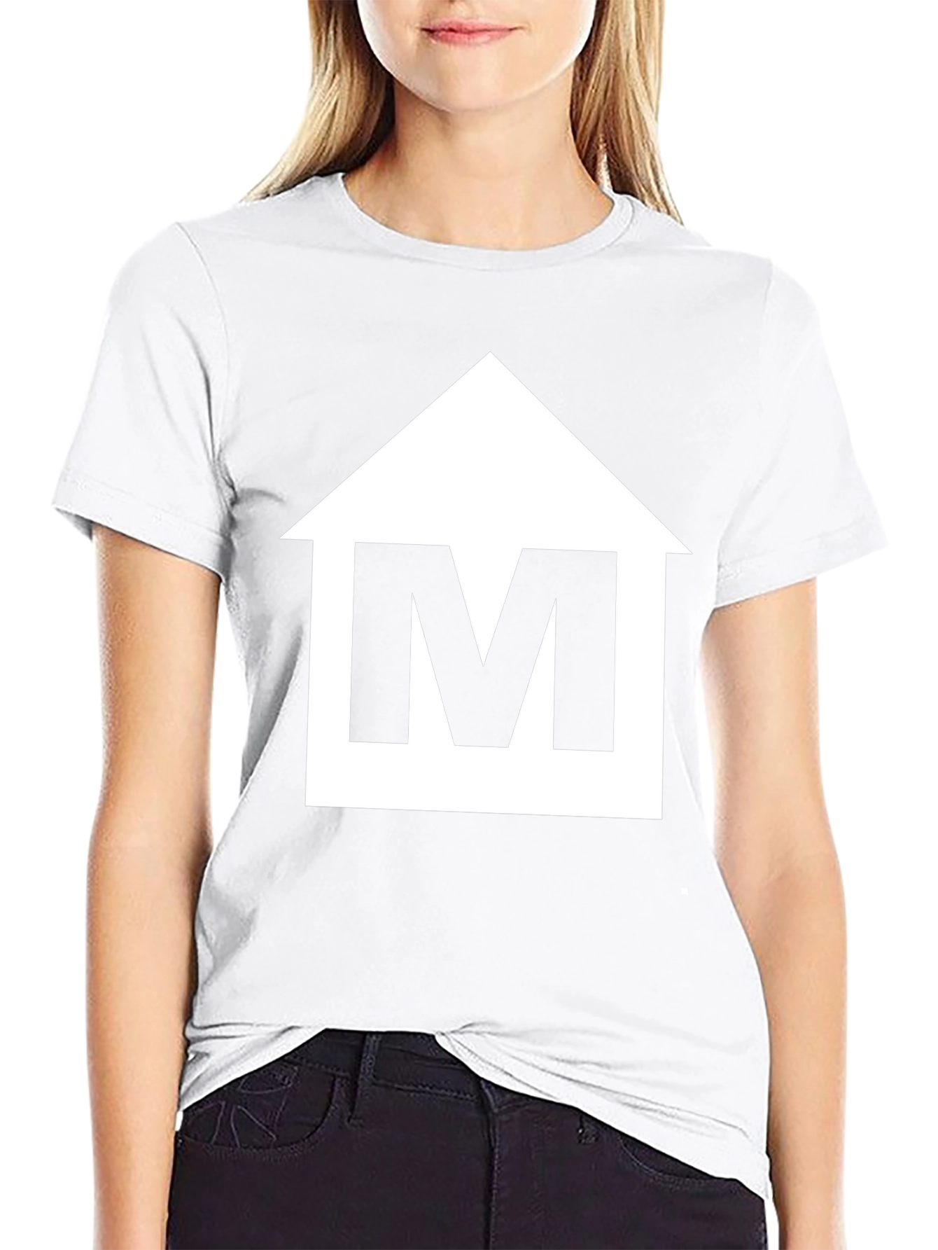 Camiseta Negra con Logo M Casa - Estilo Casual