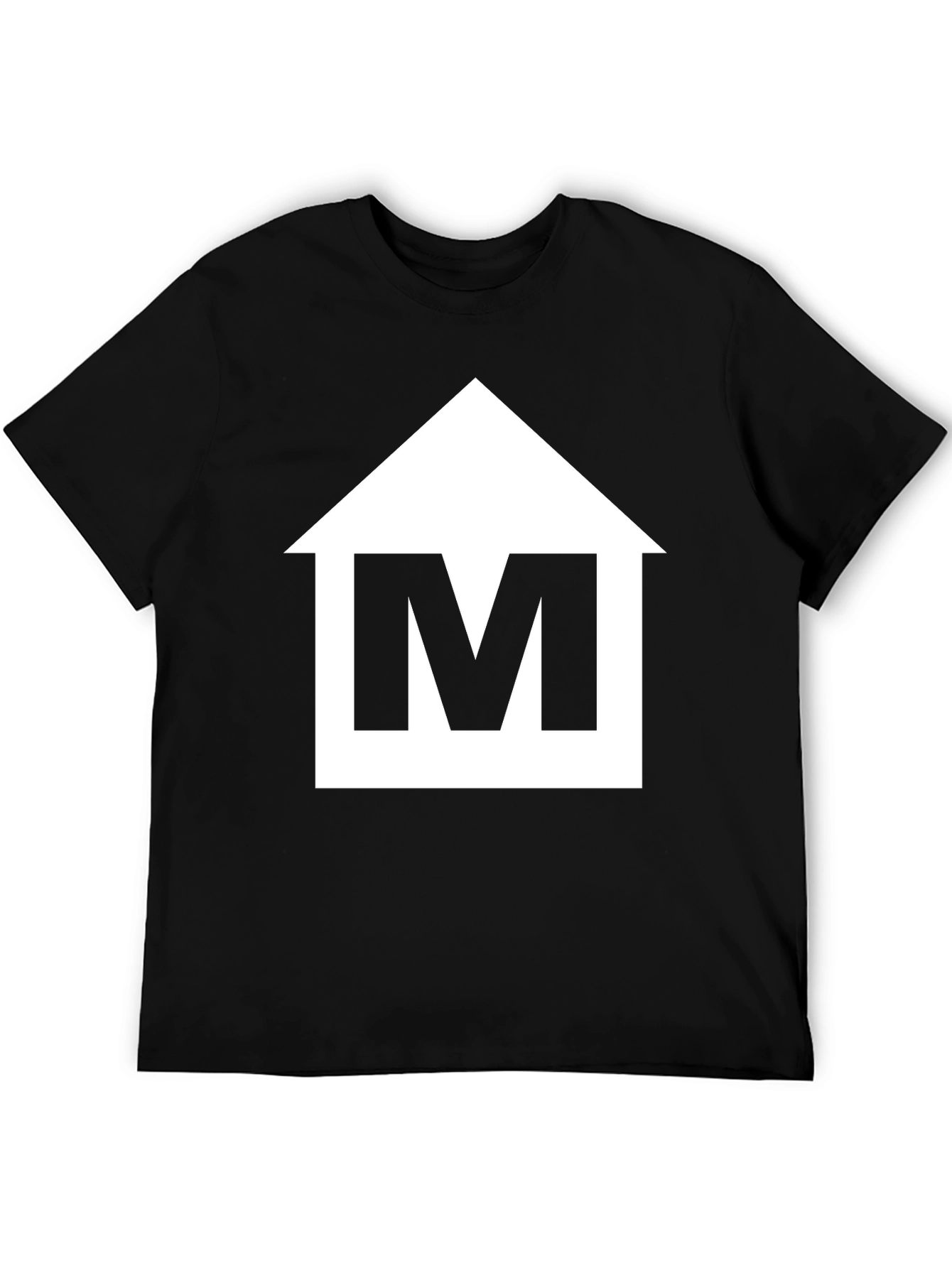 Camiseta Negra con Logo M Casa - Estilo Casual