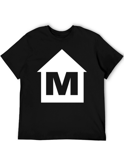 Camiseta Negra con Logo M Casa - Estilo Casual