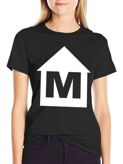 Camiseta Negra con Logo M Casa - Estilo Casual