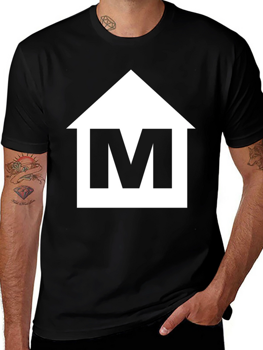 Camiseta Negra con Logo M Casa - Estilo Casual
