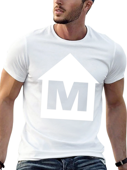 Camiseta Negra con Logo M Casa - Estilo Casual