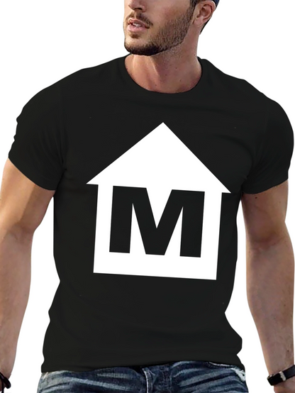 Camiseta Negra con Logo M Casa - Estilo Casual
