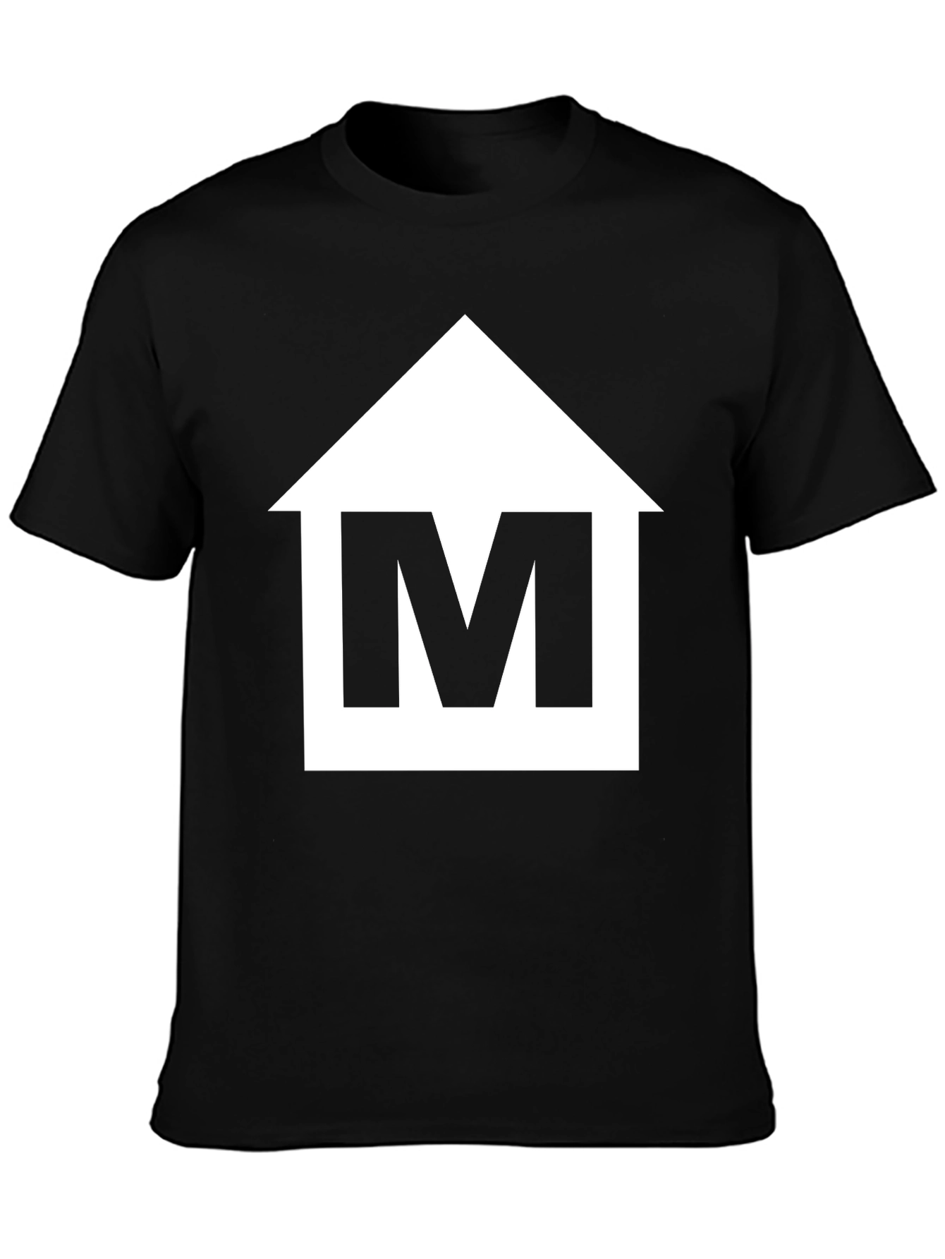 Camiseta Negra con Logo M Casa - Estilo Casual