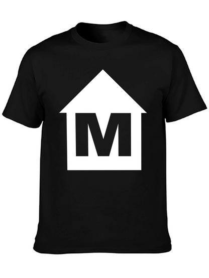 Camiseta Negra con Logo M Casa - Estilo Casual