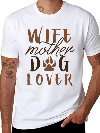 Camiseta Mujer Madre Amante de Perros