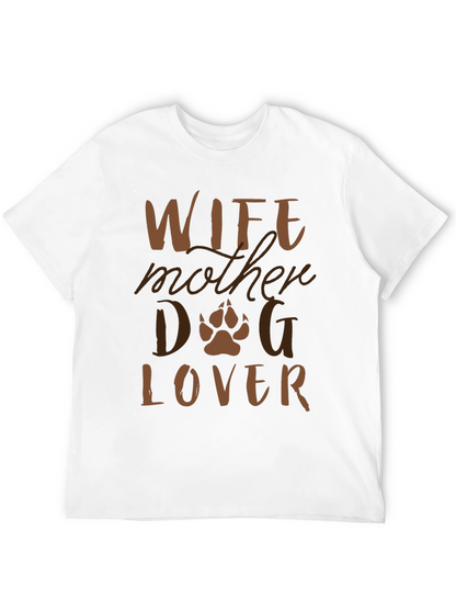 Camiseta Mujer Madre Amante de Perros