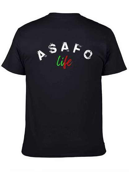 Camiseta Negra A$AFO Life - Estilo Urbano