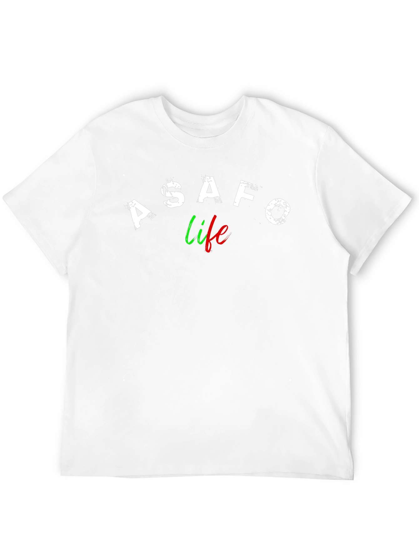 Camiseta Negra A$AFO Life - Estilo Urbano