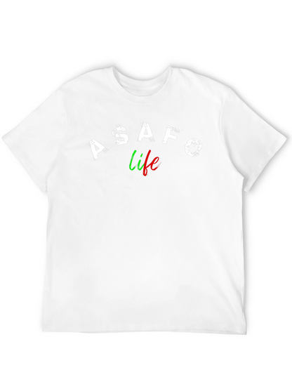 Camiseta Negra A$AFO Life - Estilo Urbano