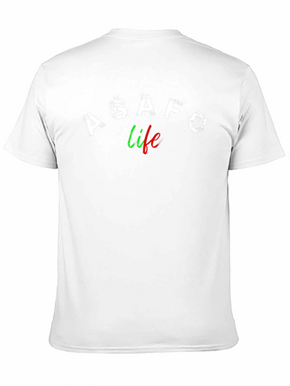 Camiseta Negra A$AFO Life - Estilo Urbano