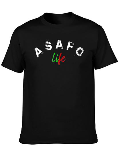 Camiseta Negra A$AFO Life - Estilo Urbano
