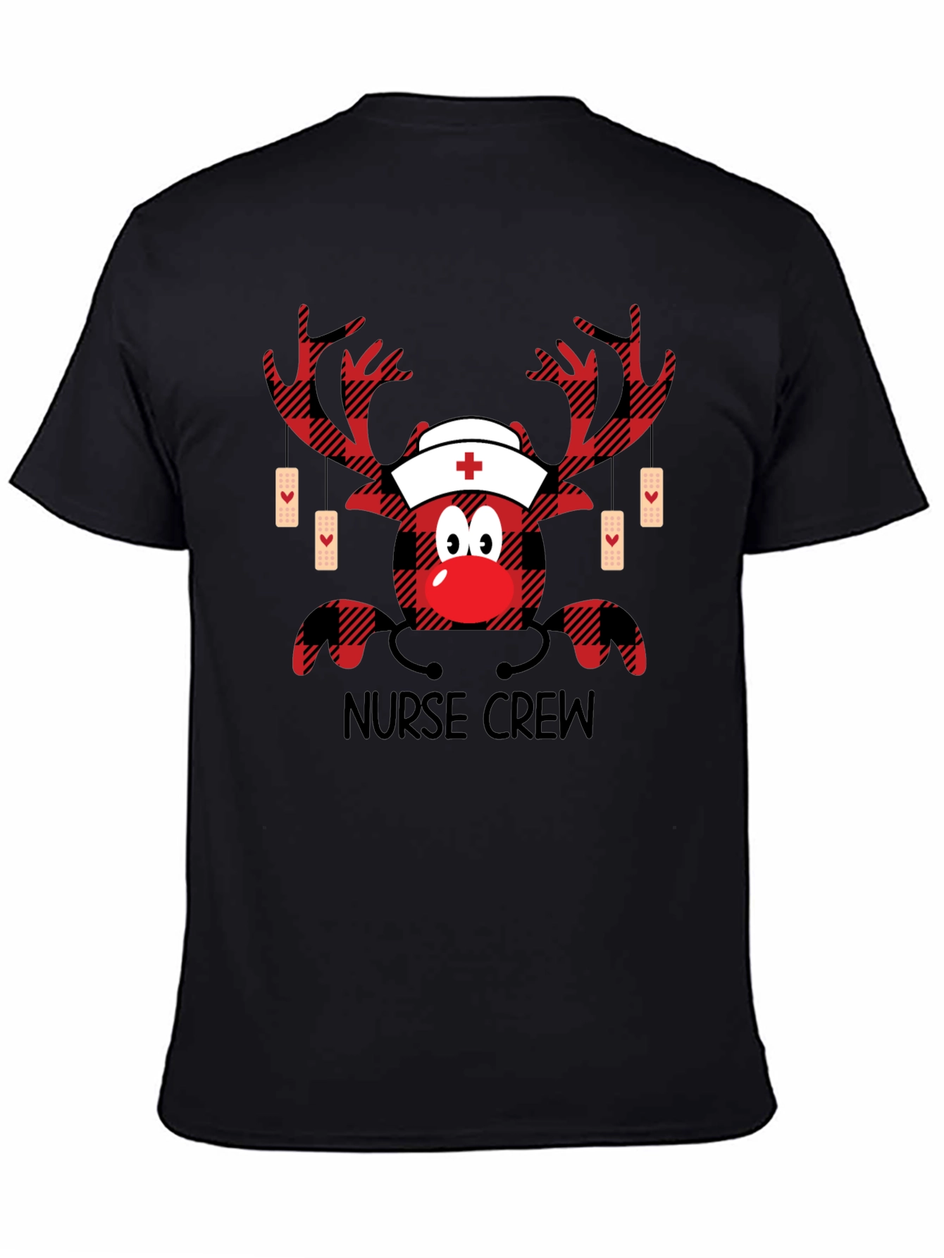 Camiseta de Navidad para Enfermeros - Diseño Reno