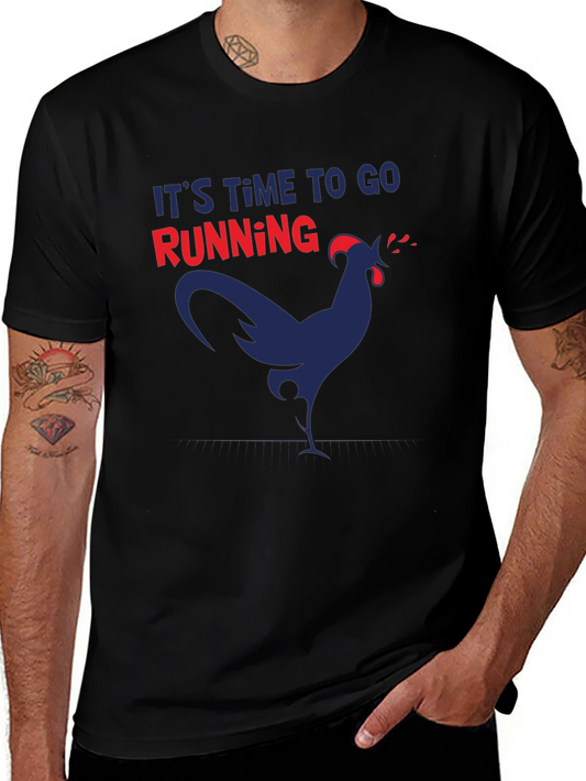 Camiseta Hombre: ¡Es Hora de Correr con Estilo!