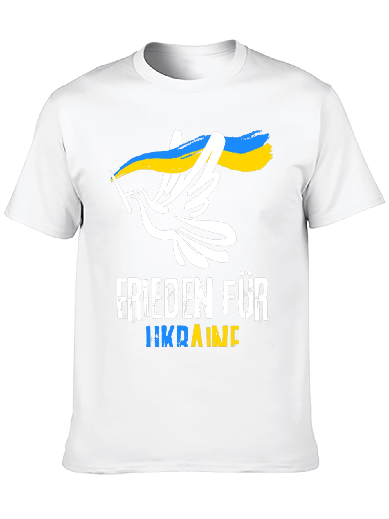 Camiseta Negra: Paz Para Ucrania