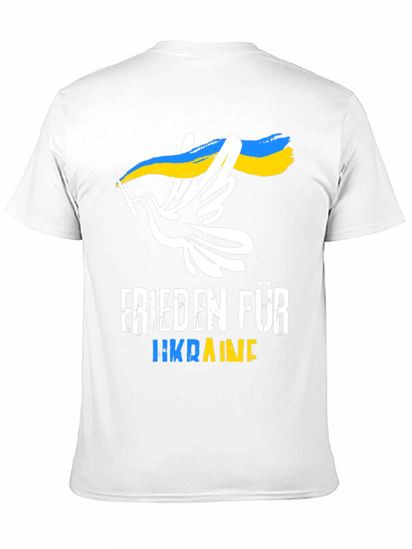 Camiseta Negra: Paz Para Ucrania