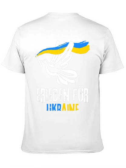 Camiseta Negra: Paz Para Ucrania