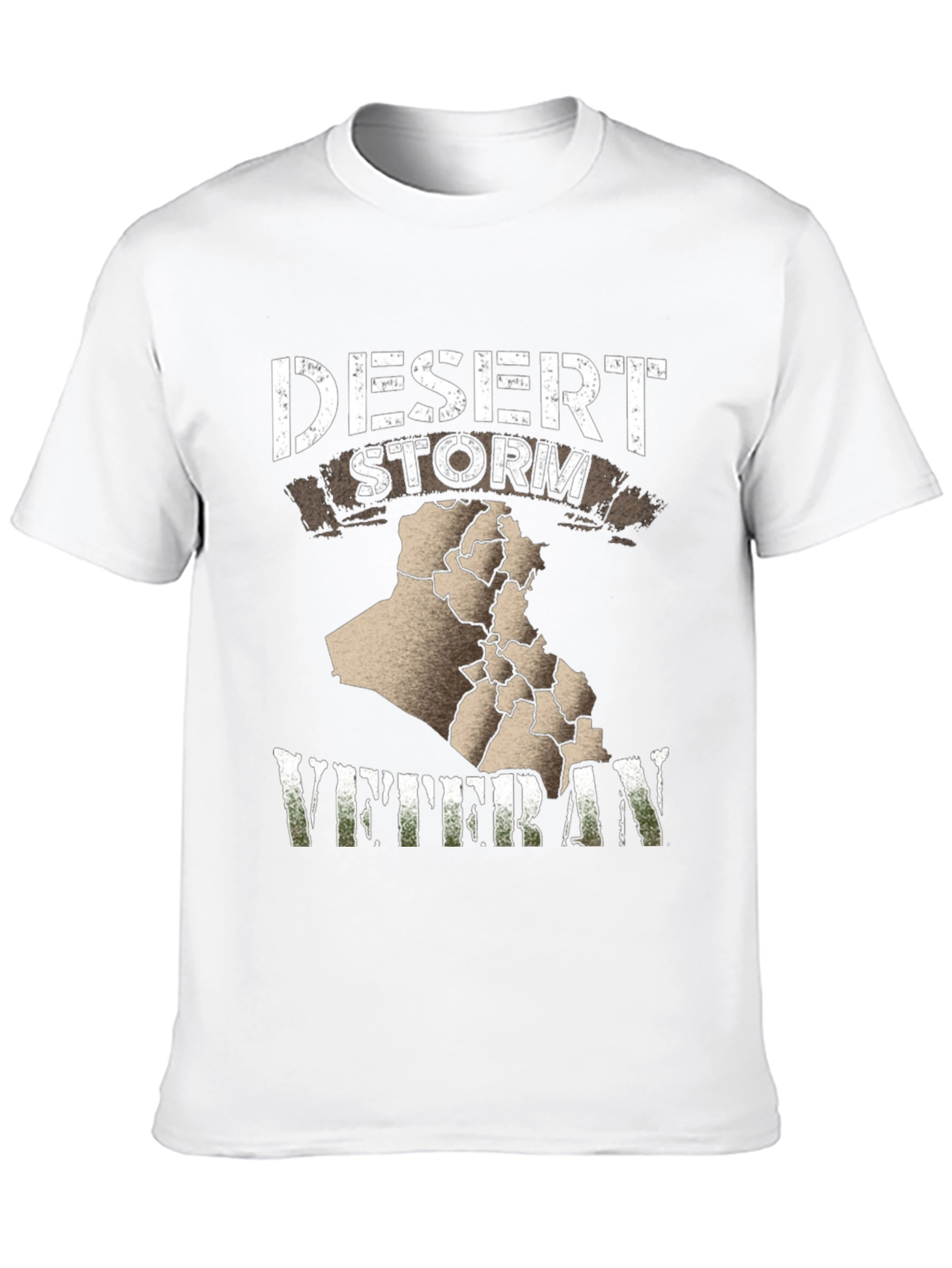 Camiseta Negra Veterano Tormenta del Desierto