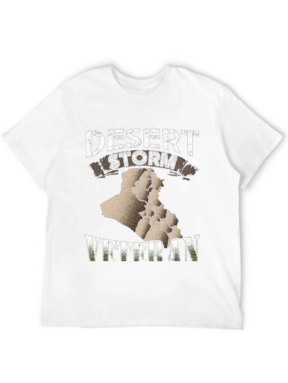 Camiseta Negra Veterano Tormenta del Desierto