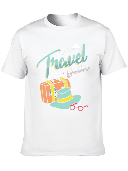 Camiseta Negra Travel Buddies