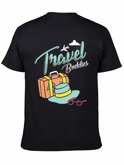 Camiseta Negra Travel Buddies