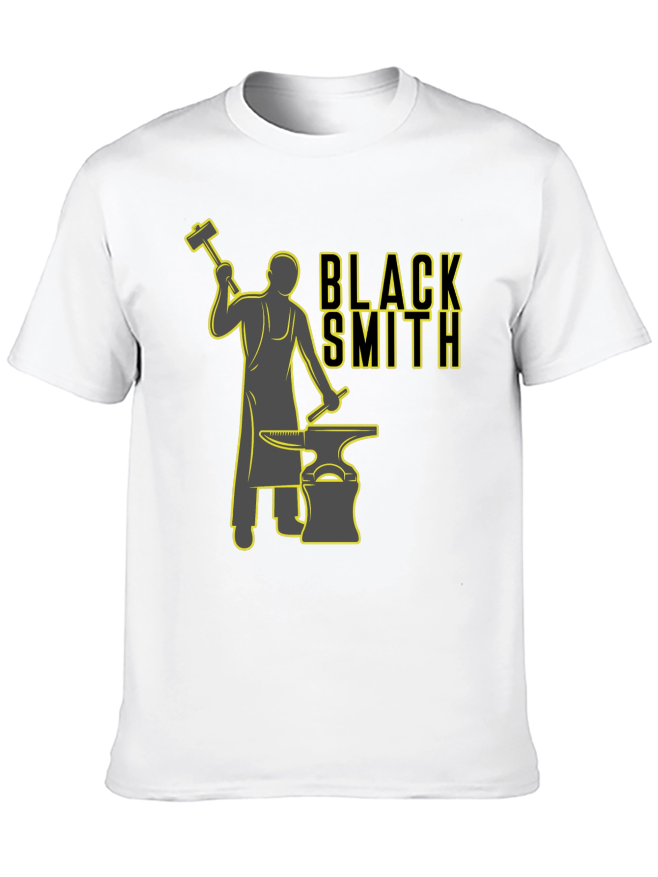 Camiseta Negra Estampada Herrero Forja